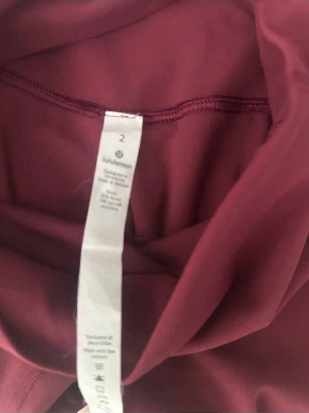lululemon “old” Align Pants HR 7/8 sz 2
